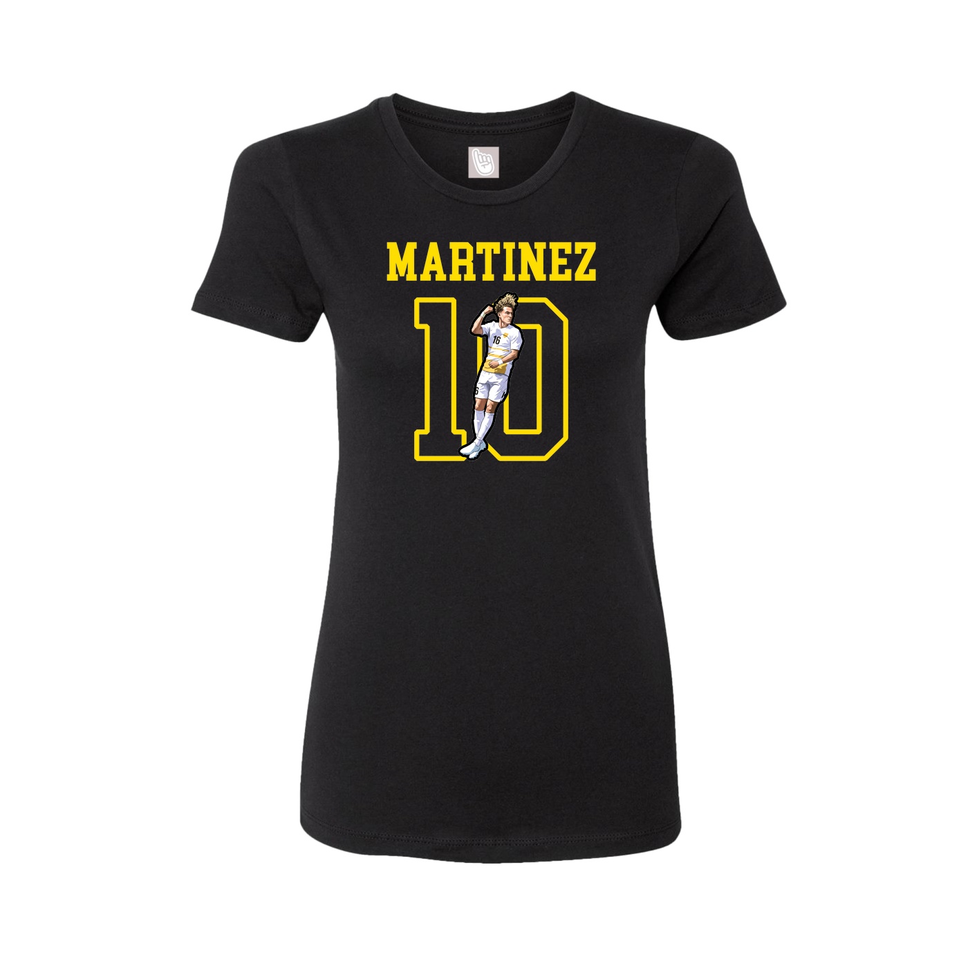 Fitted Women's Tee — Shirsey in Black