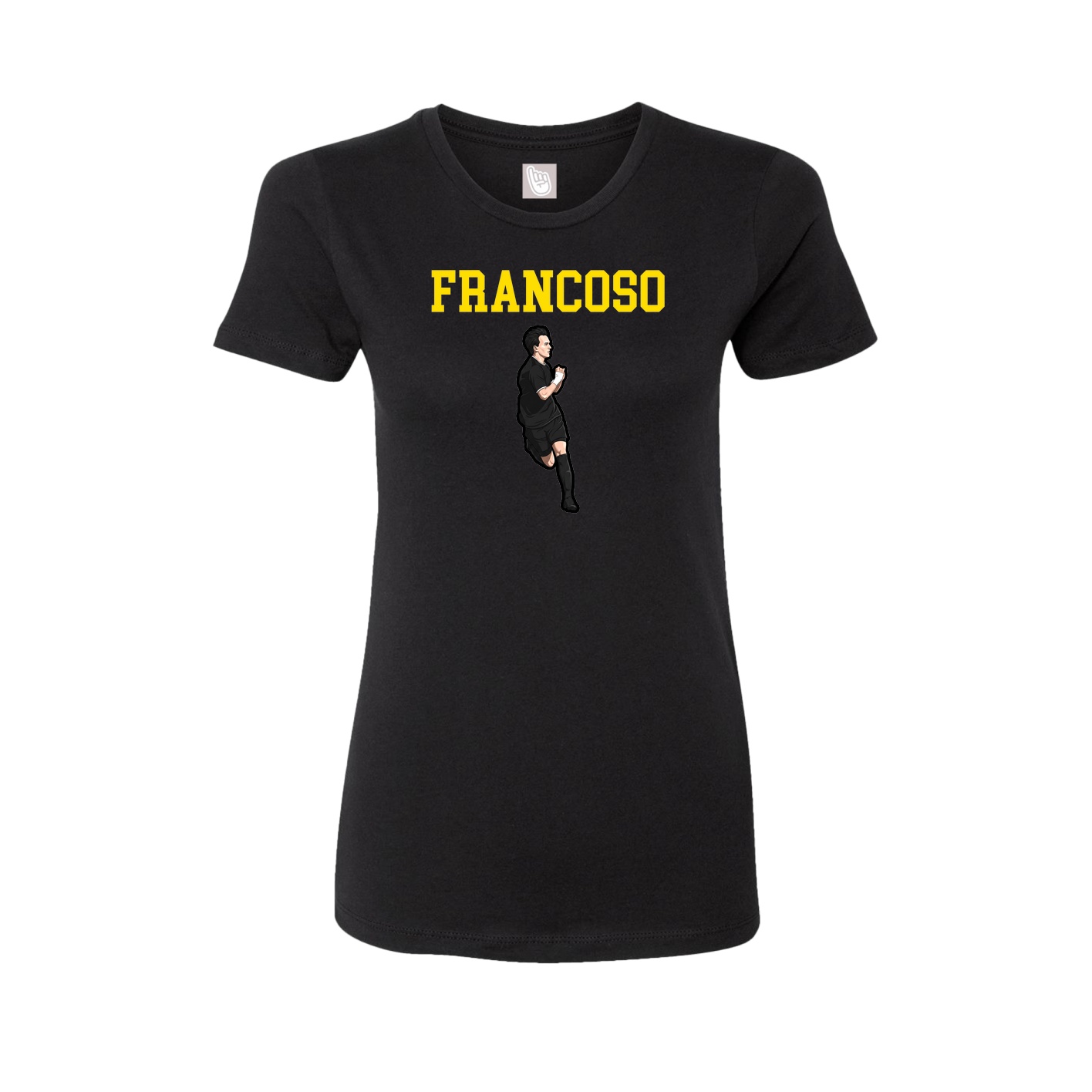 Fitted Women's Tee — Shirsey in Black