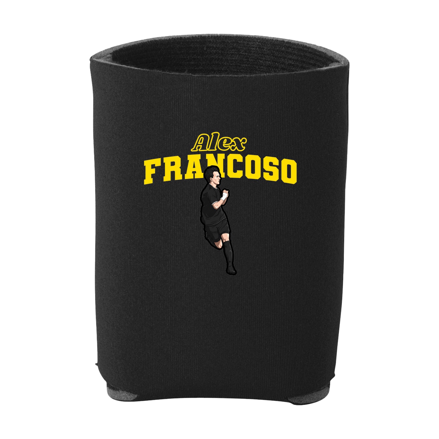 Can Holder — Name Arch in Black