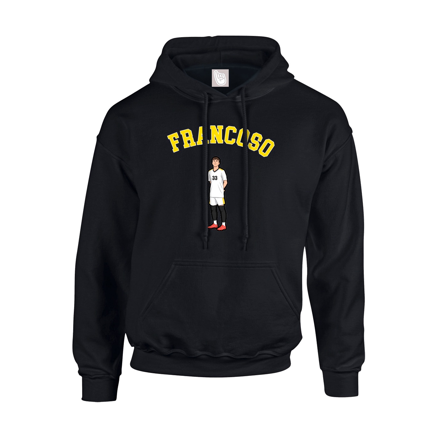 Hoodie — Shirsey Arch in Black