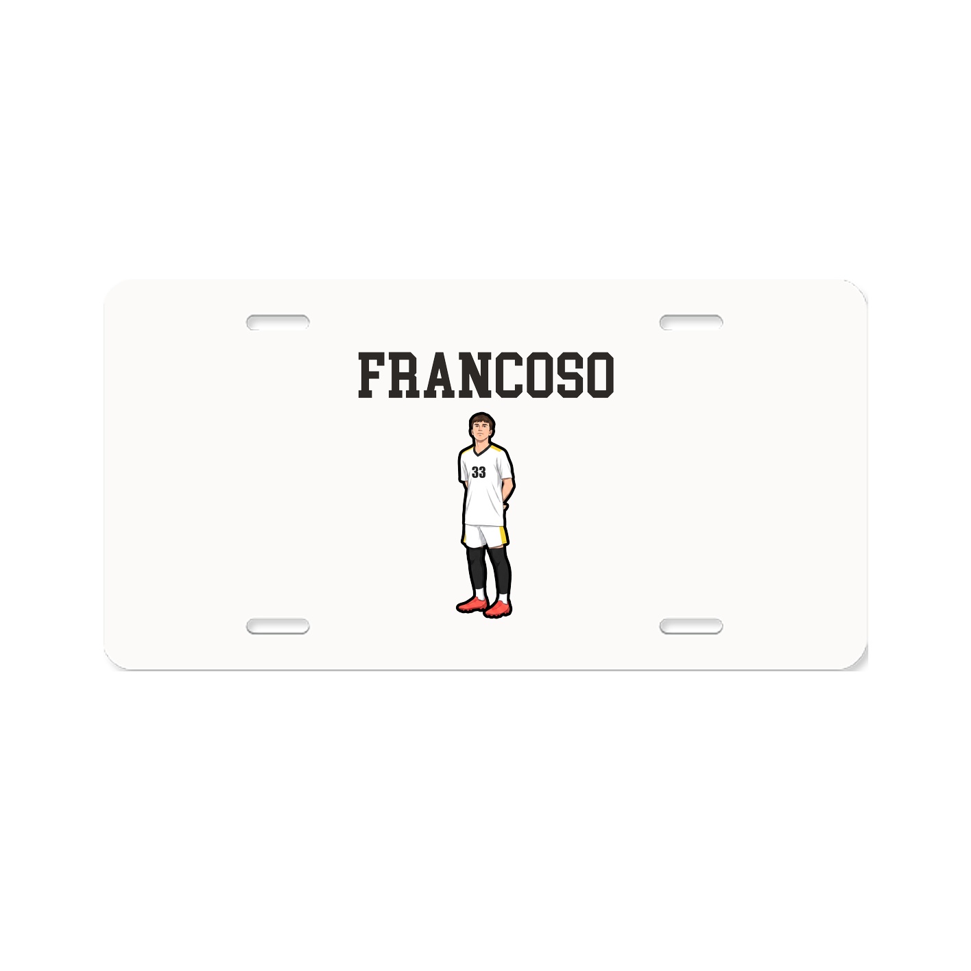 License Plate — Shirsey in Classic