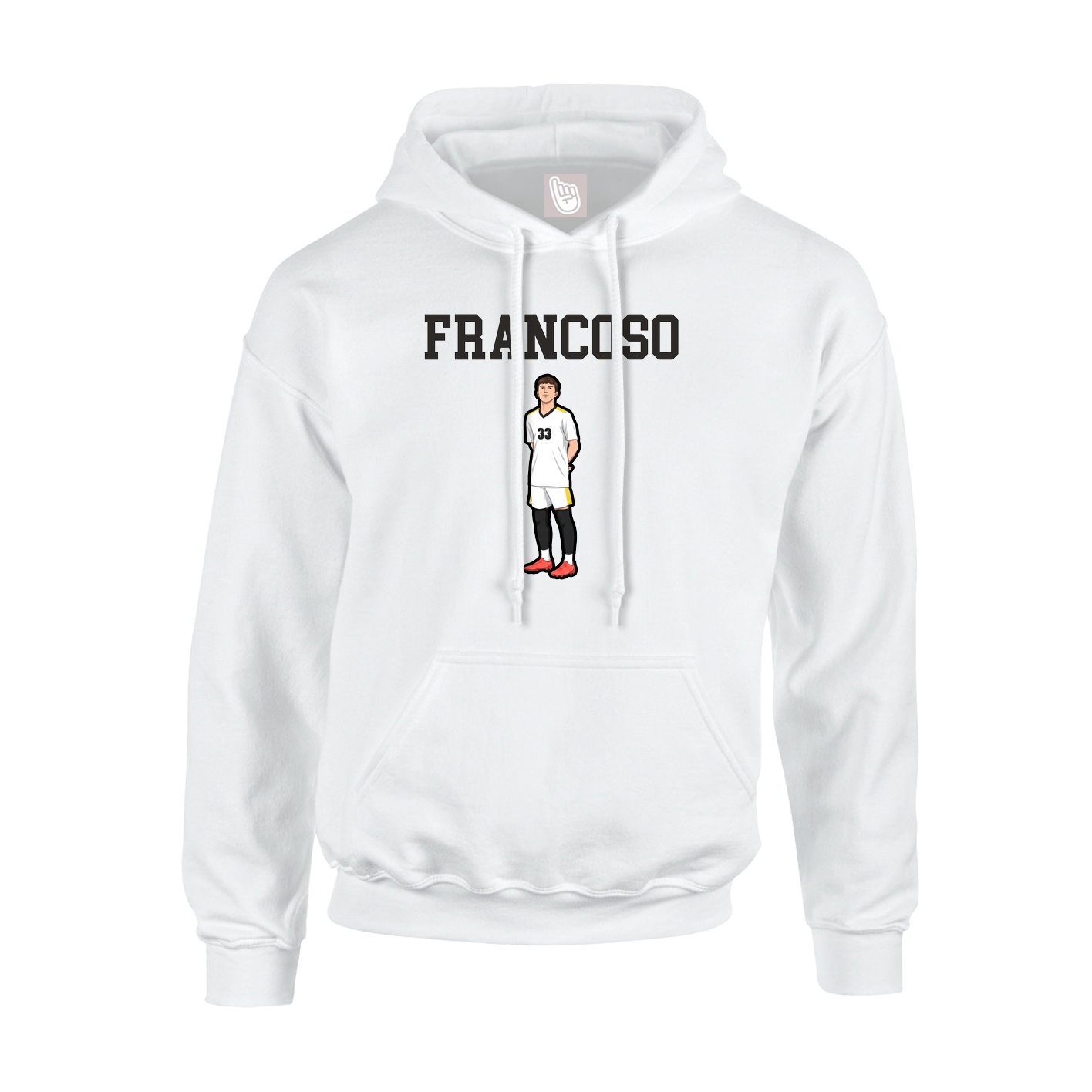 Youth Hoodie — Shirsey in White