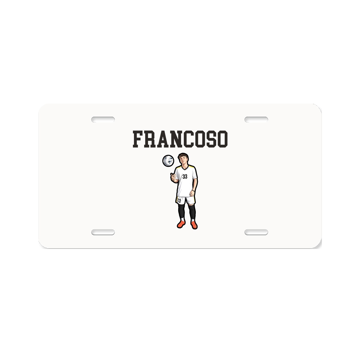 License Plate — Shirsey in Classic