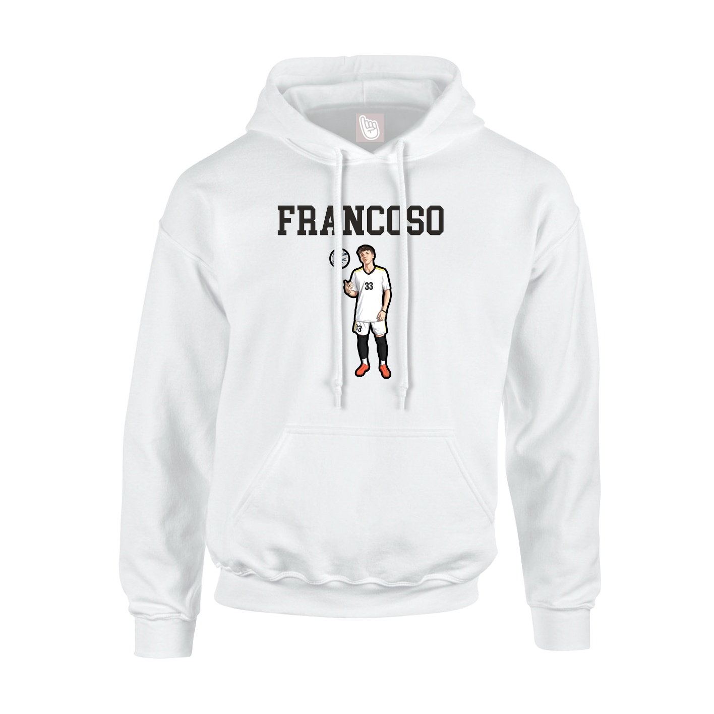 Youth Hoodie — Shirsey in White