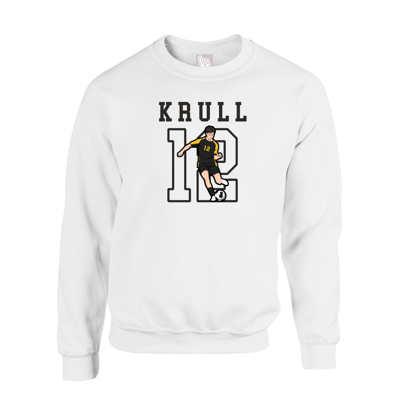 Fleece Crew — Shirsey in White