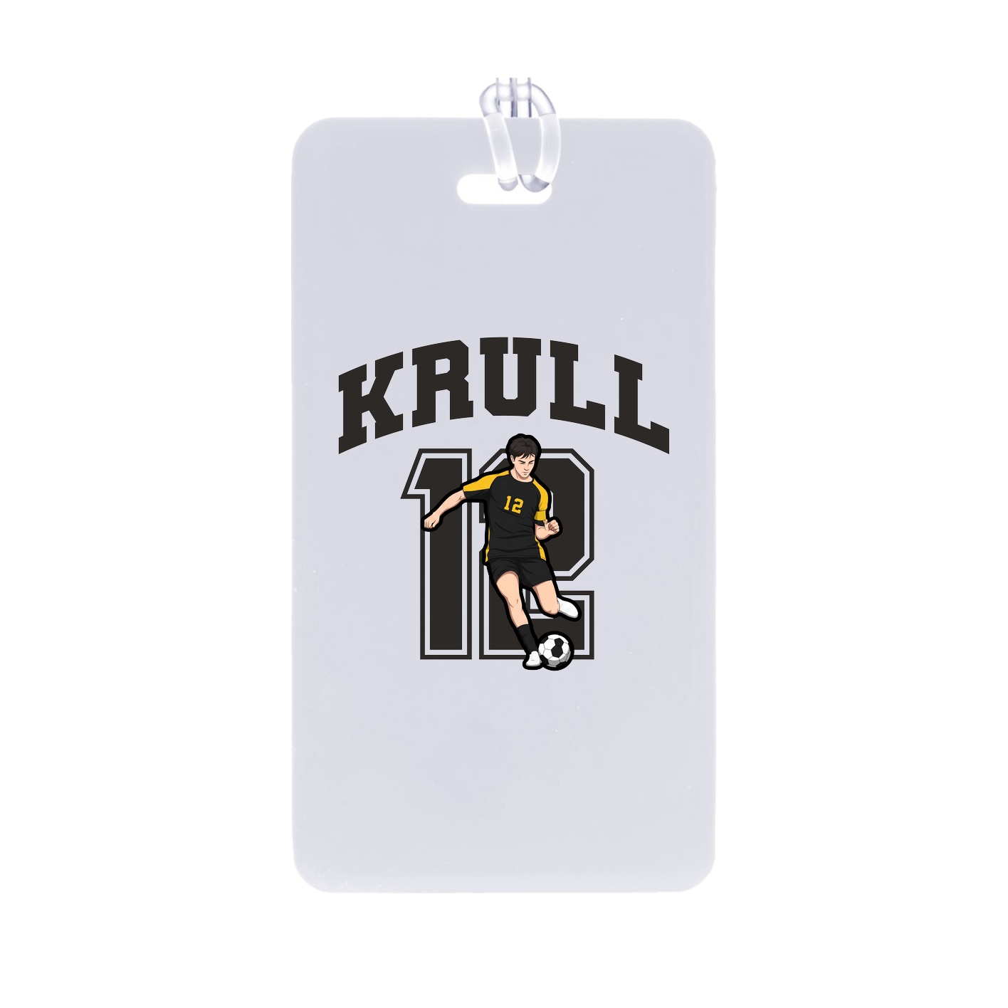 Bag Tag — Number in Classic