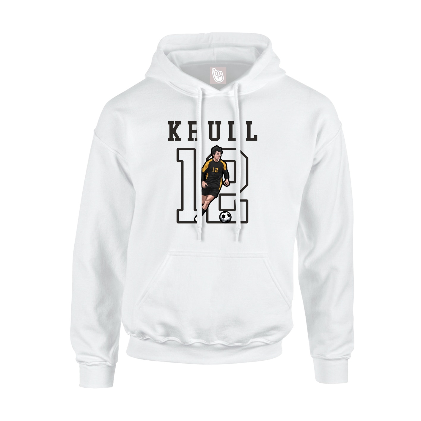 Youth Hoodie — Shirsey in White