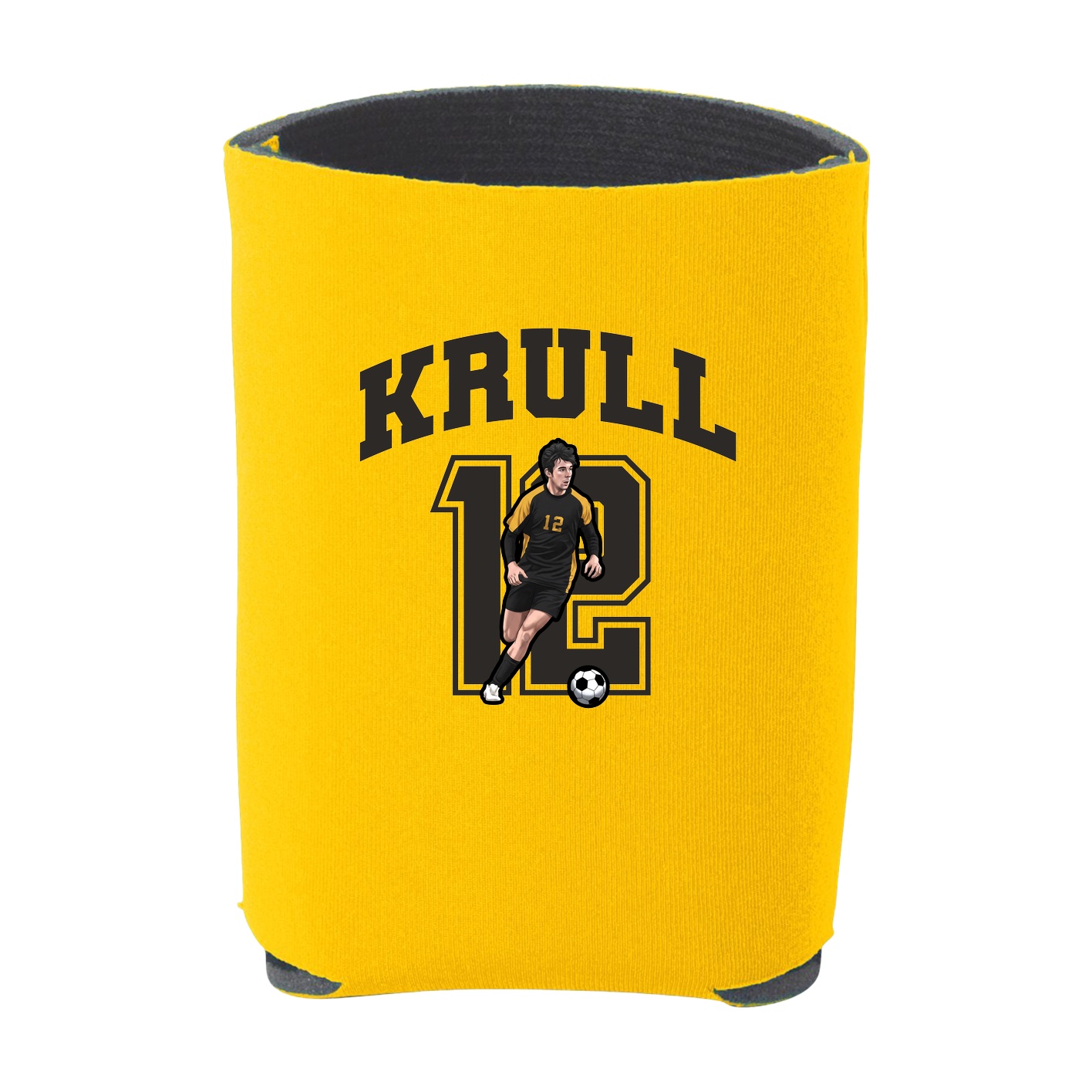 Can Holder — Number in Yellow