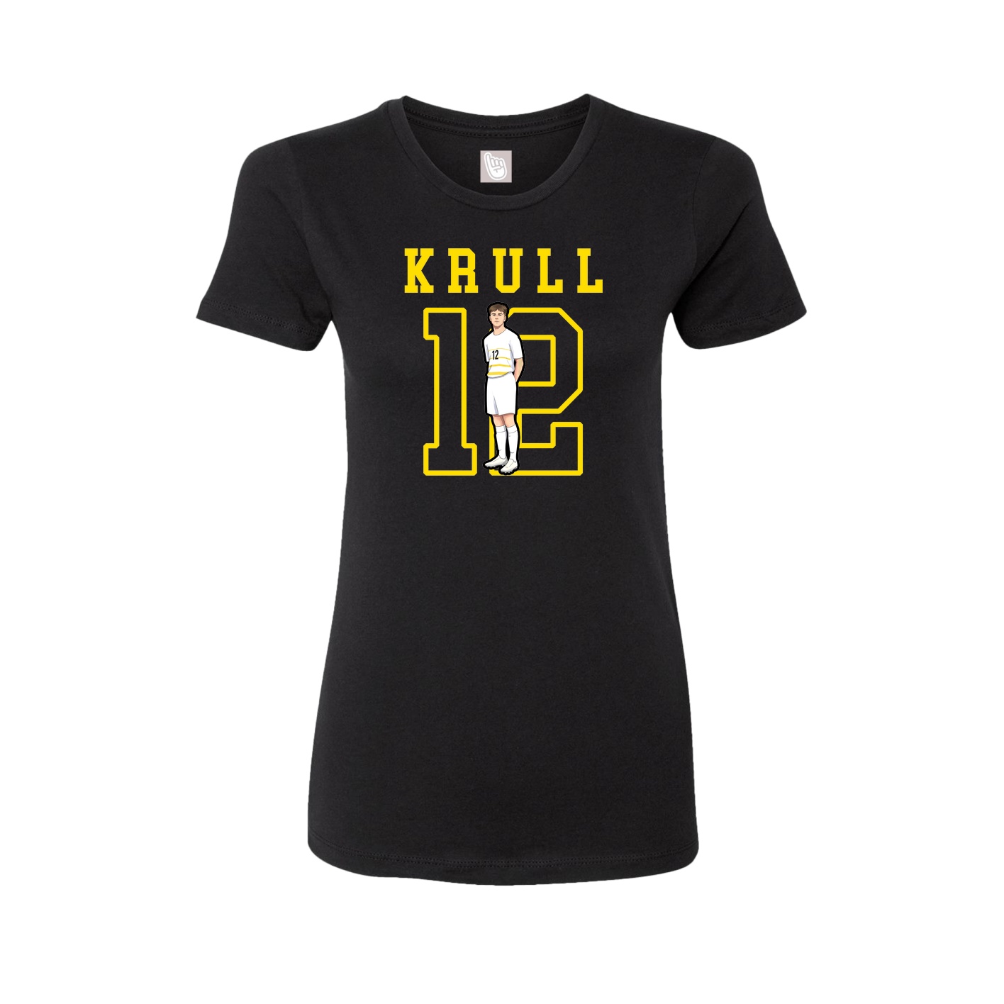 Fitted Women's Tee — Shirsey in Black