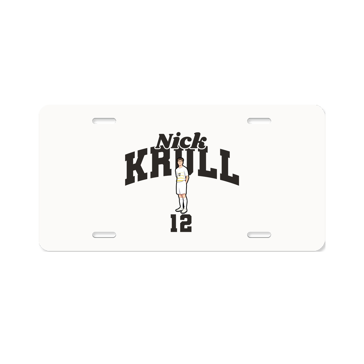 License Plate — Signature Arch in Classic