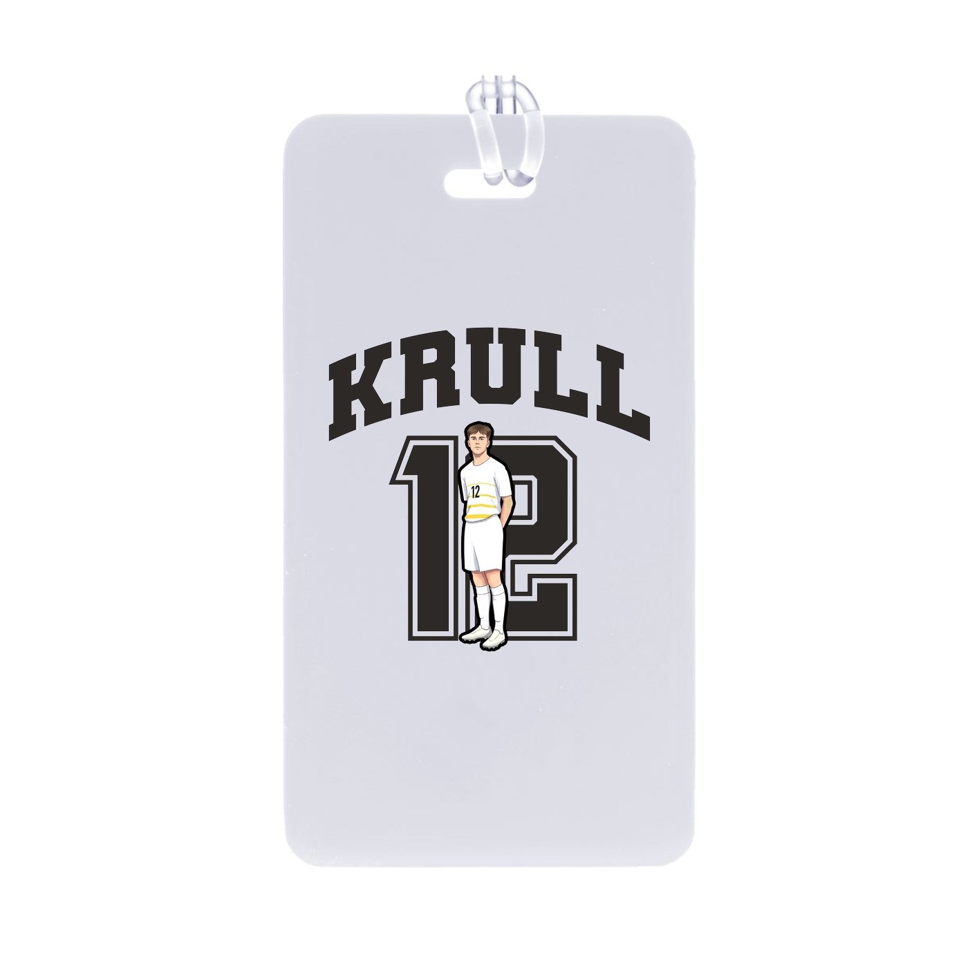 Bag Tag — Number in Classic