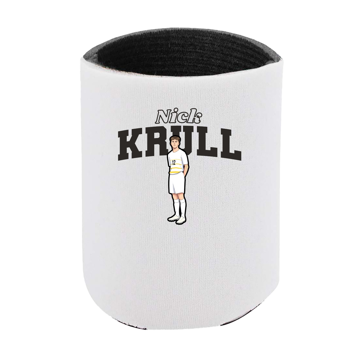 Can Holder — Name Arch in White