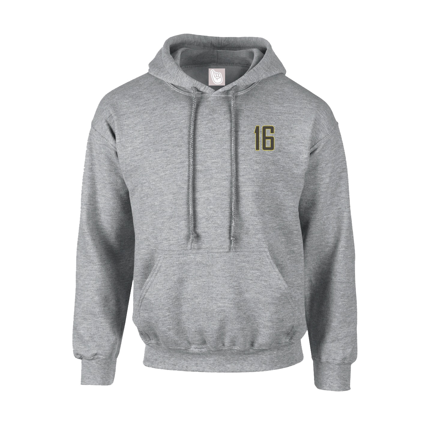 Hoodie — Front Shirsy in Grey