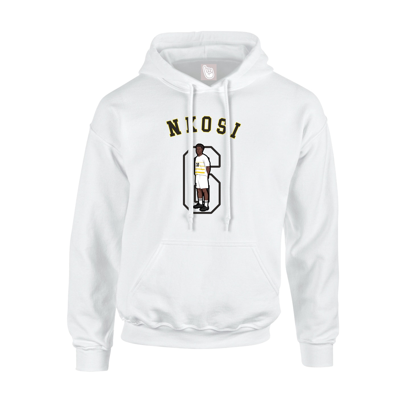 Hoodie — Shirsey Arch in White