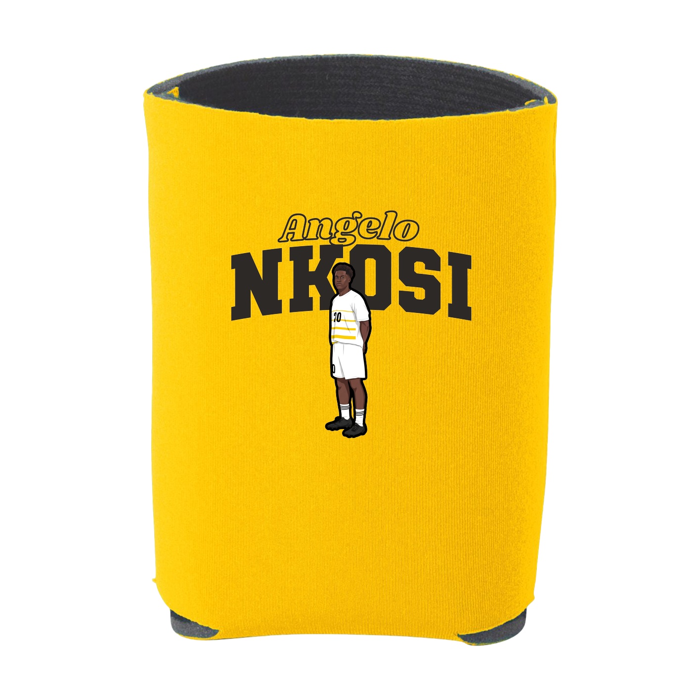 Can Holder — Name Arch in Yellow