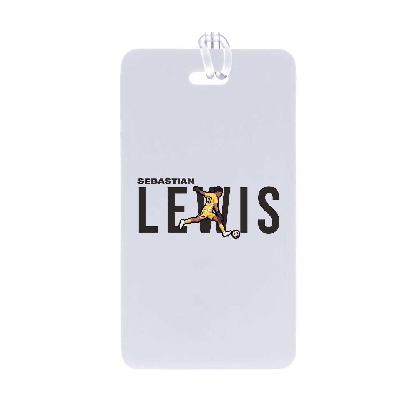 Bag Tag — Player Name in Classic