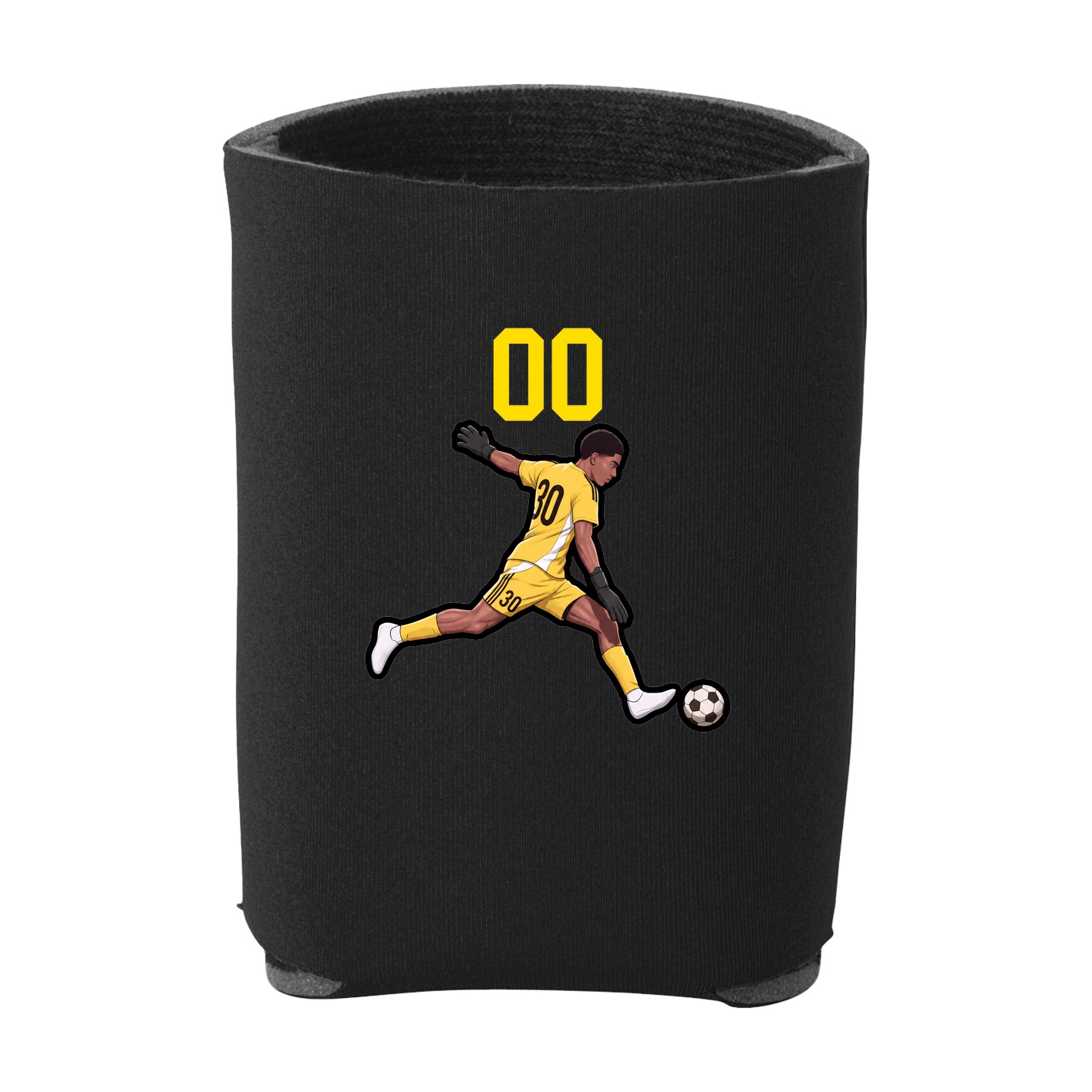Can Holder — Number Top in Black