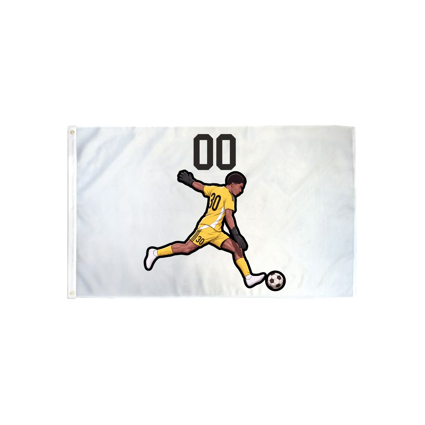 3x5 Flag — Number Top in Classic