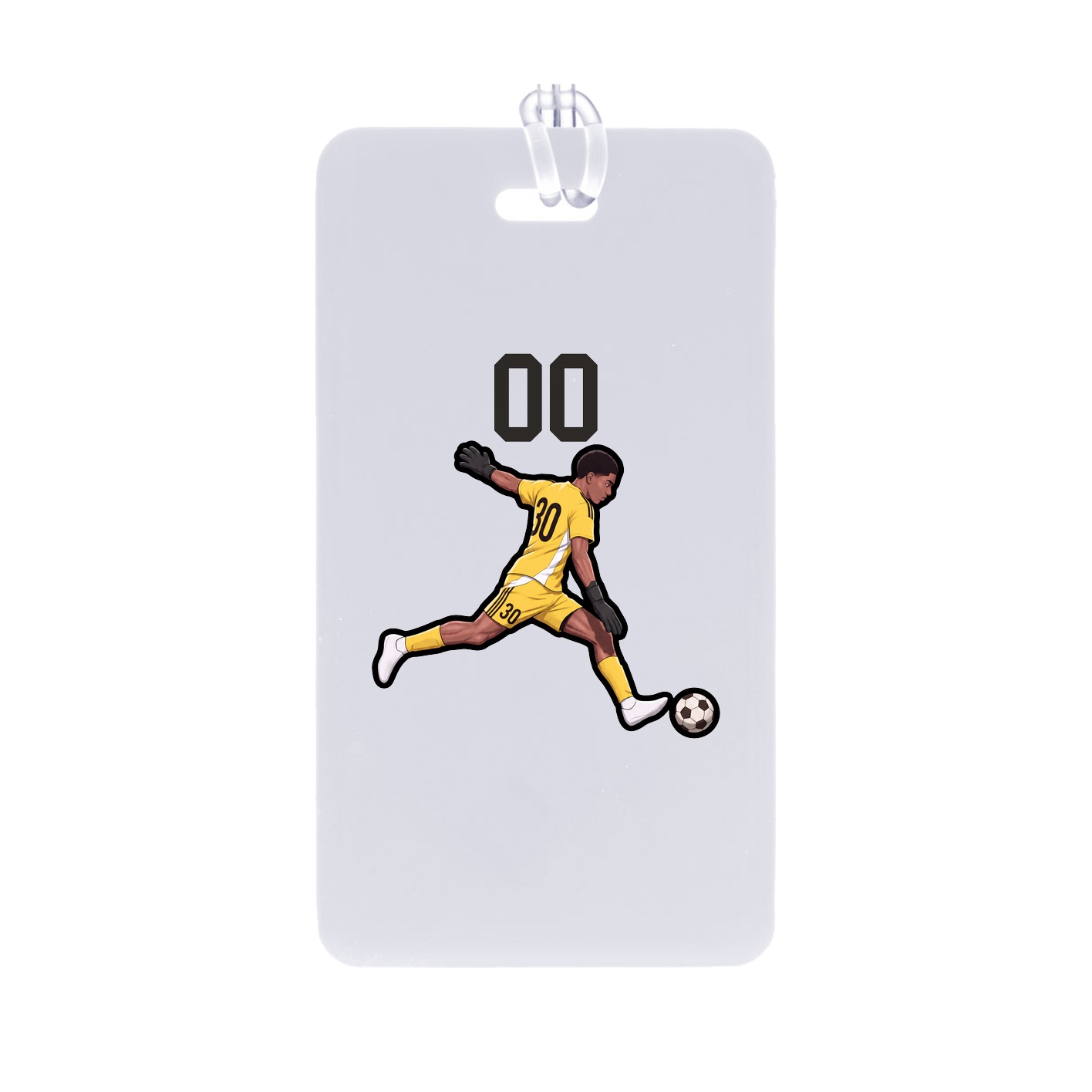 Bag Tag — Number Top in Classic