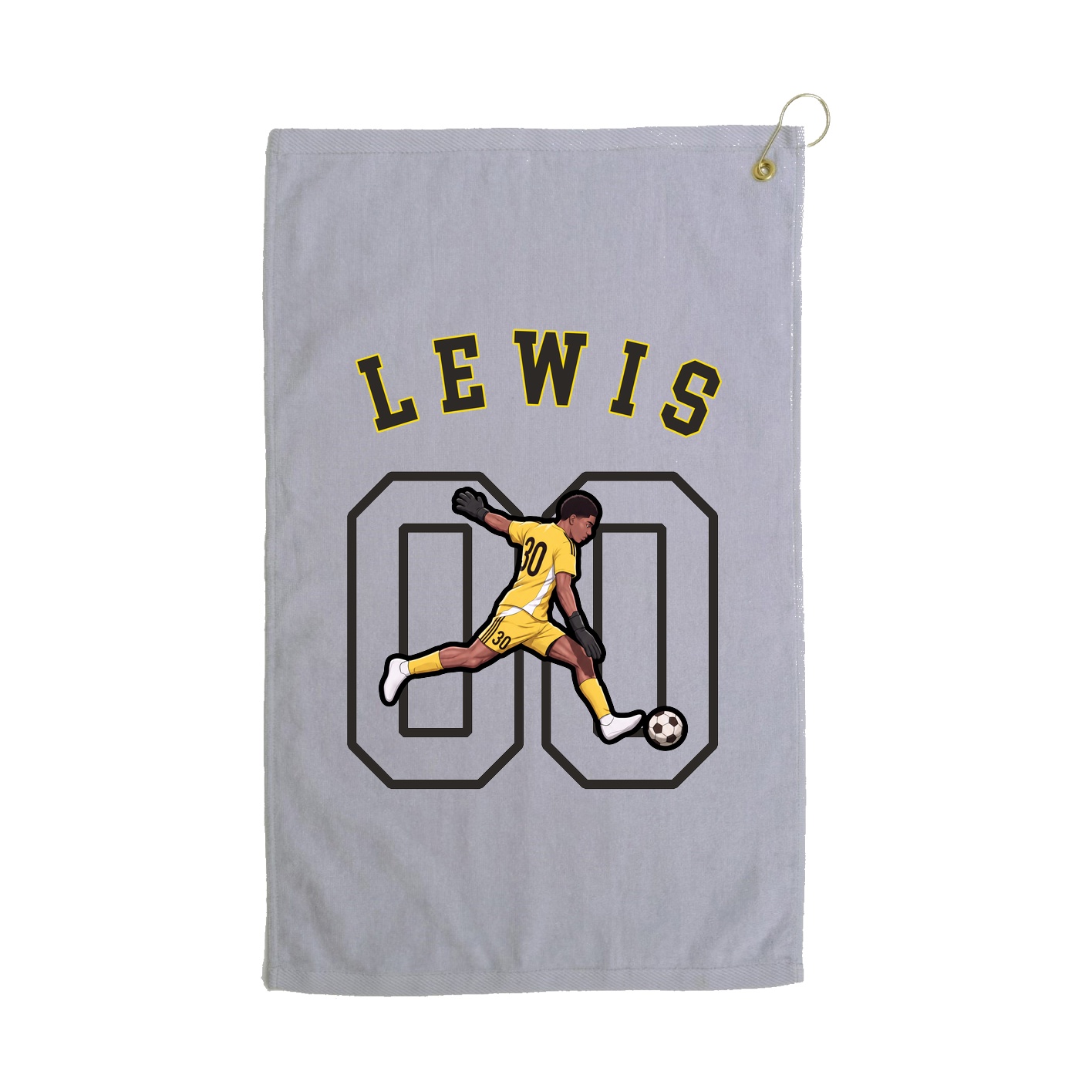 Golf Towel — Shirsey Arch in Grey