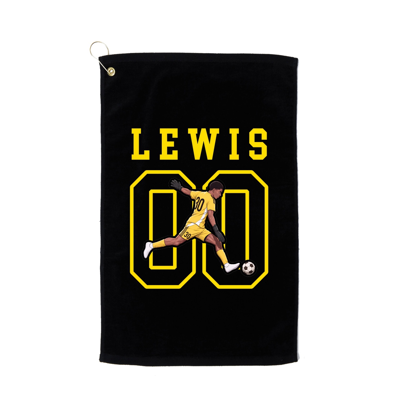 Golf Towel — Shirsey in Black