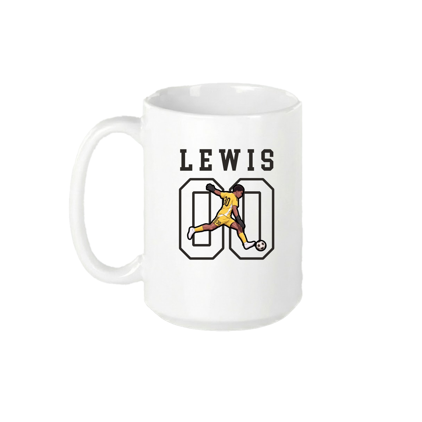 15oz Coffee Mug — Shirsey in White