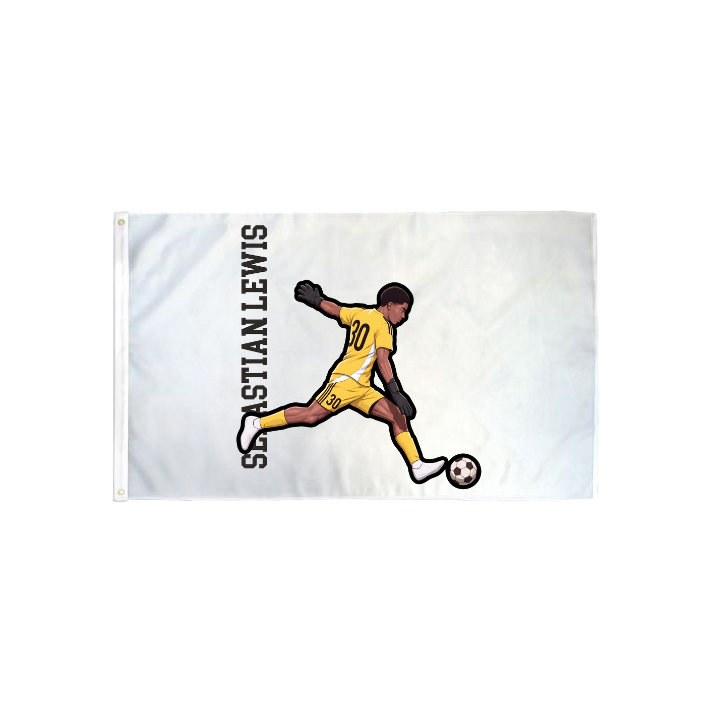 3x5 Flag — Name Vertical in Classic