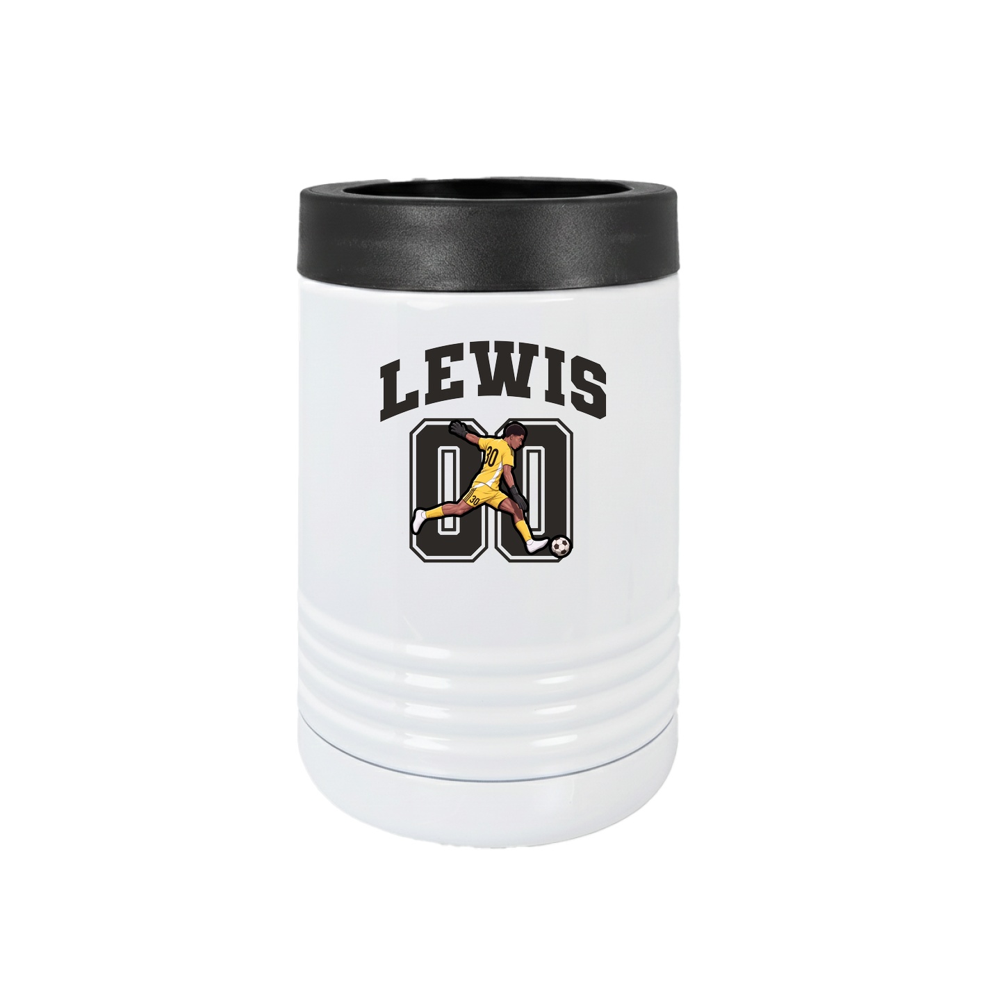 Beverage Holder — Number in White