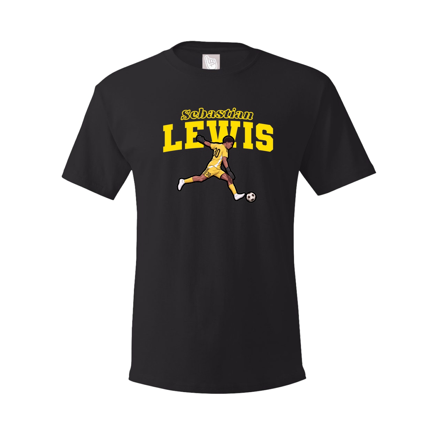 Tee — Name Arch in Black