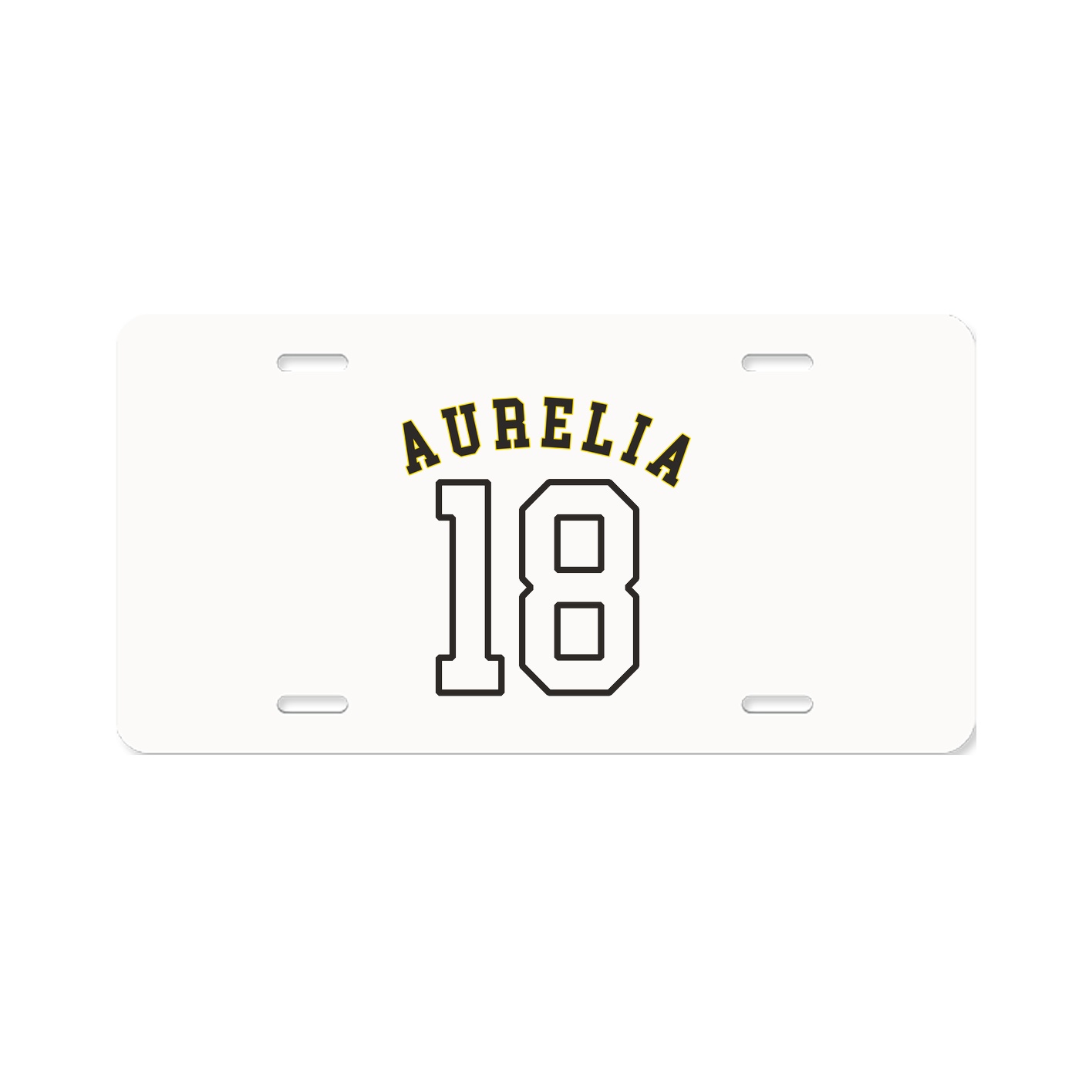 License Plate — Shirsey Arch in Classic