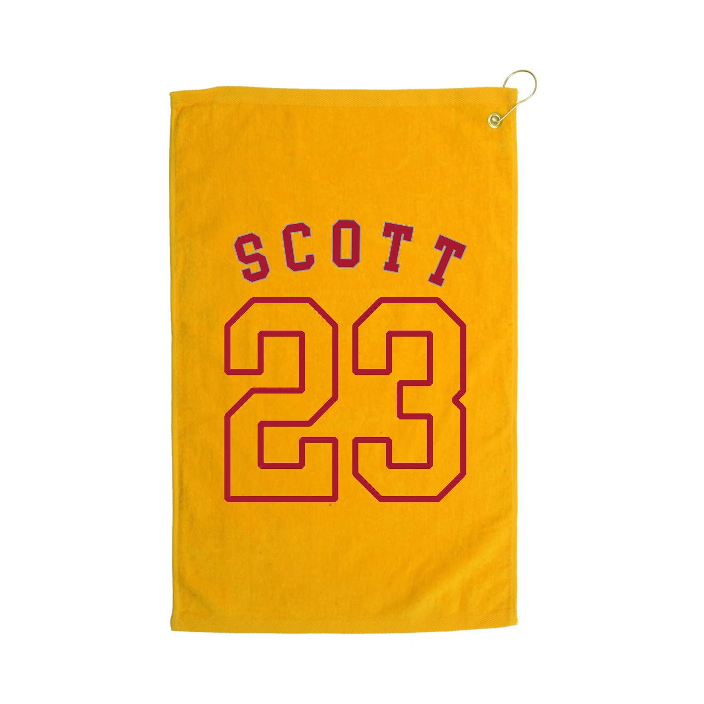 Golf Towel — Shirsey Arch in Gold