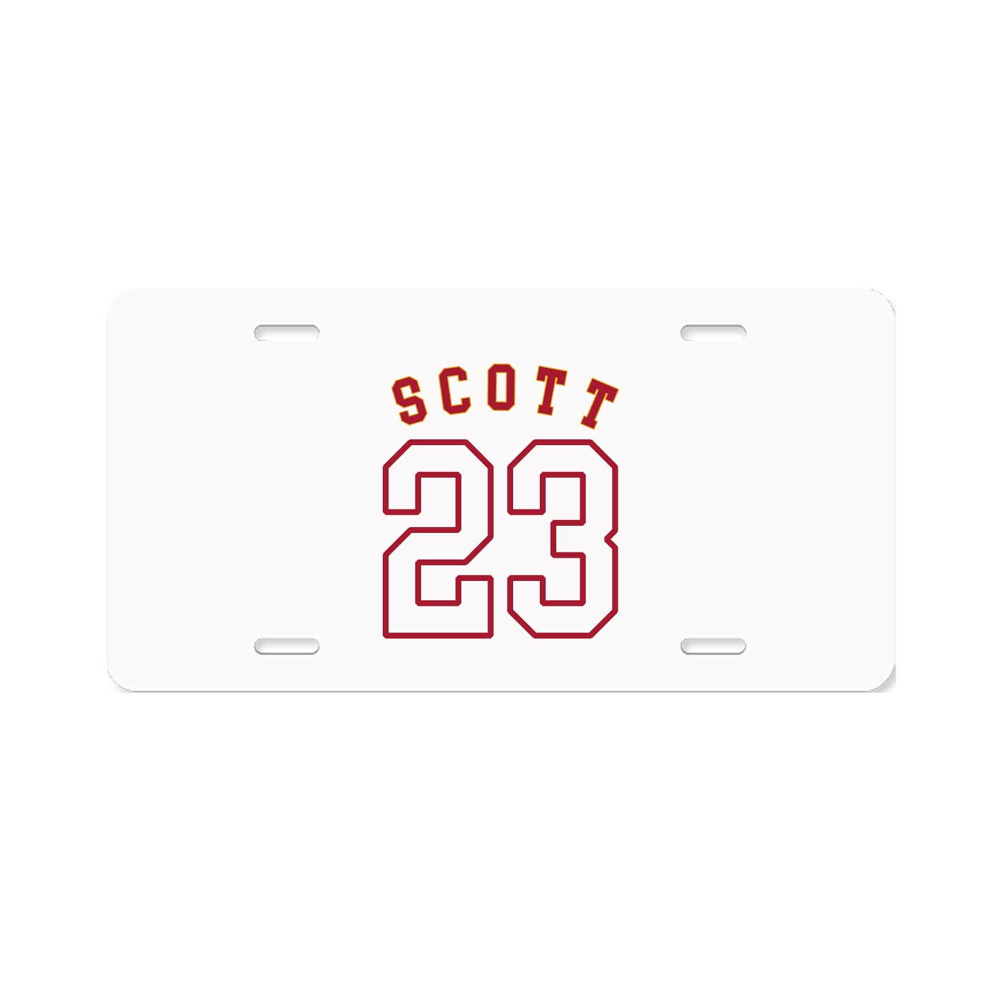 License Plate — Shirsey Arch in Classic