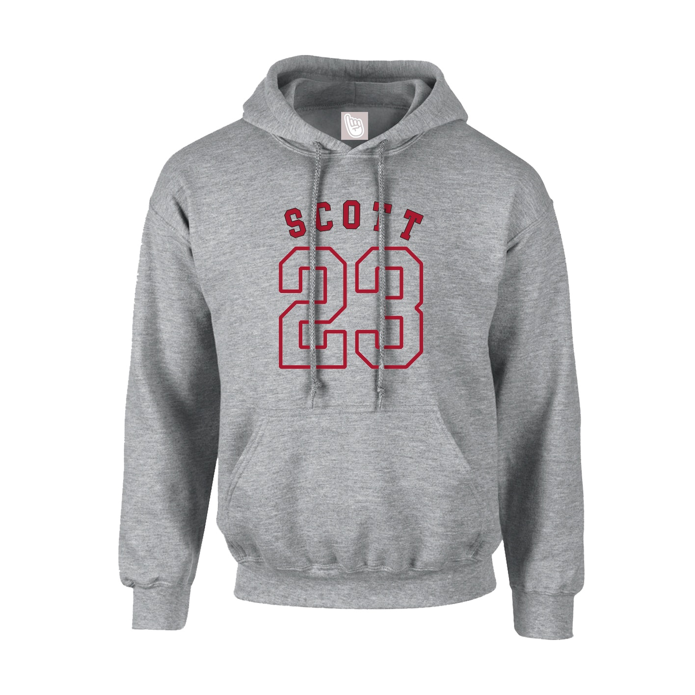 Youth Hoodie — Shirsey Arch in Grey