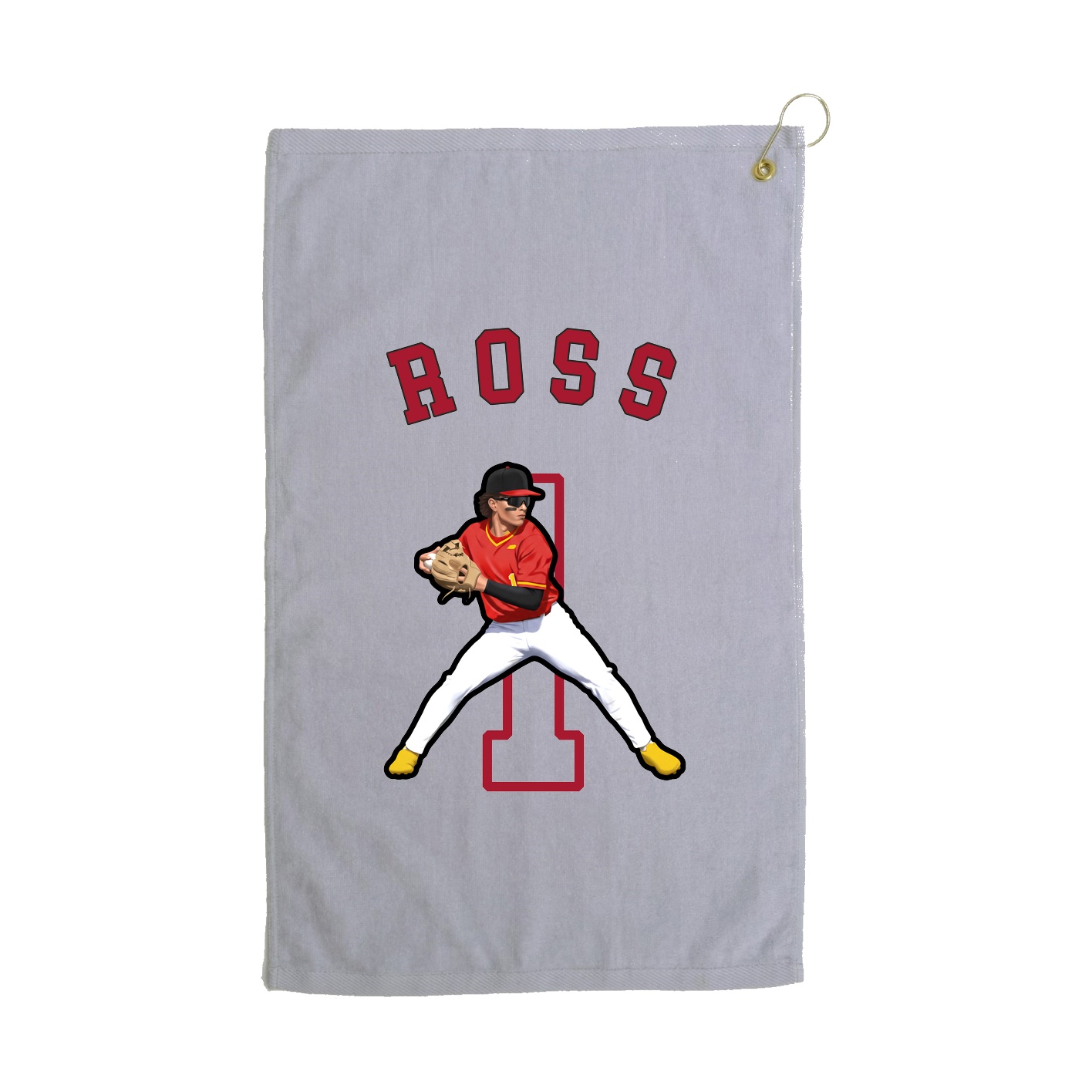 Golf Towel — Shirsey Arch in Grey