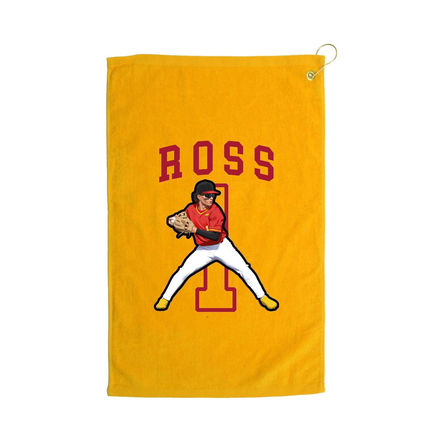 Golf Towel — Shirsey in Gold