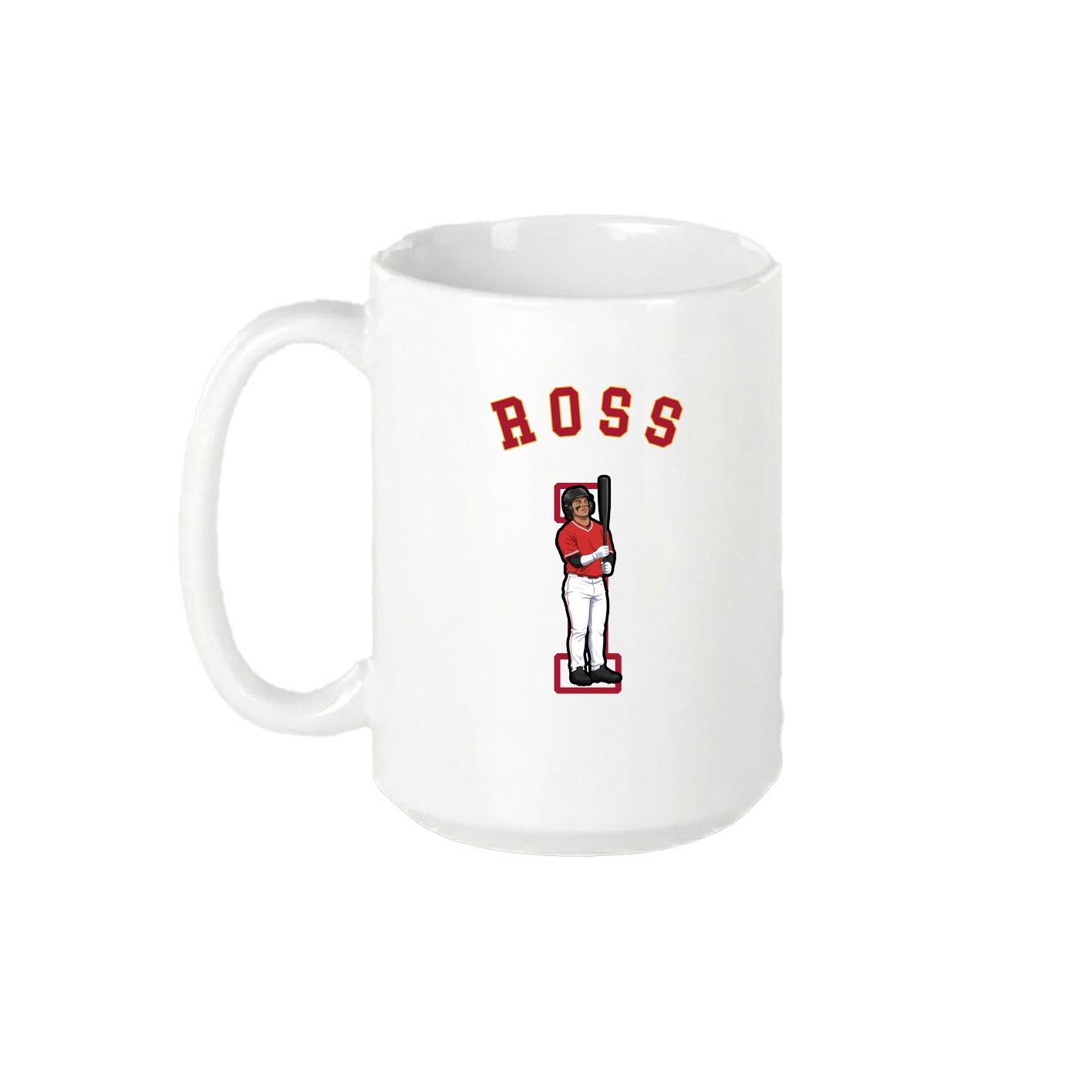 15oz Coffee Mug — Shirsey Arch in White