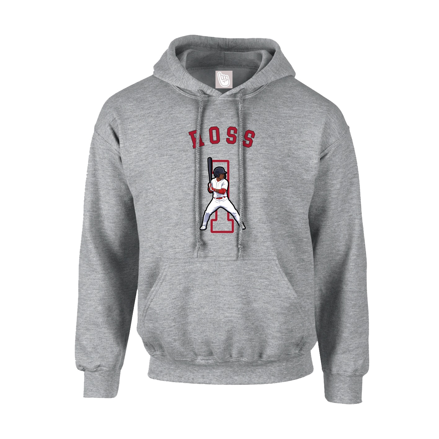 Youth Hoodie — Shirsey Arch in Grey