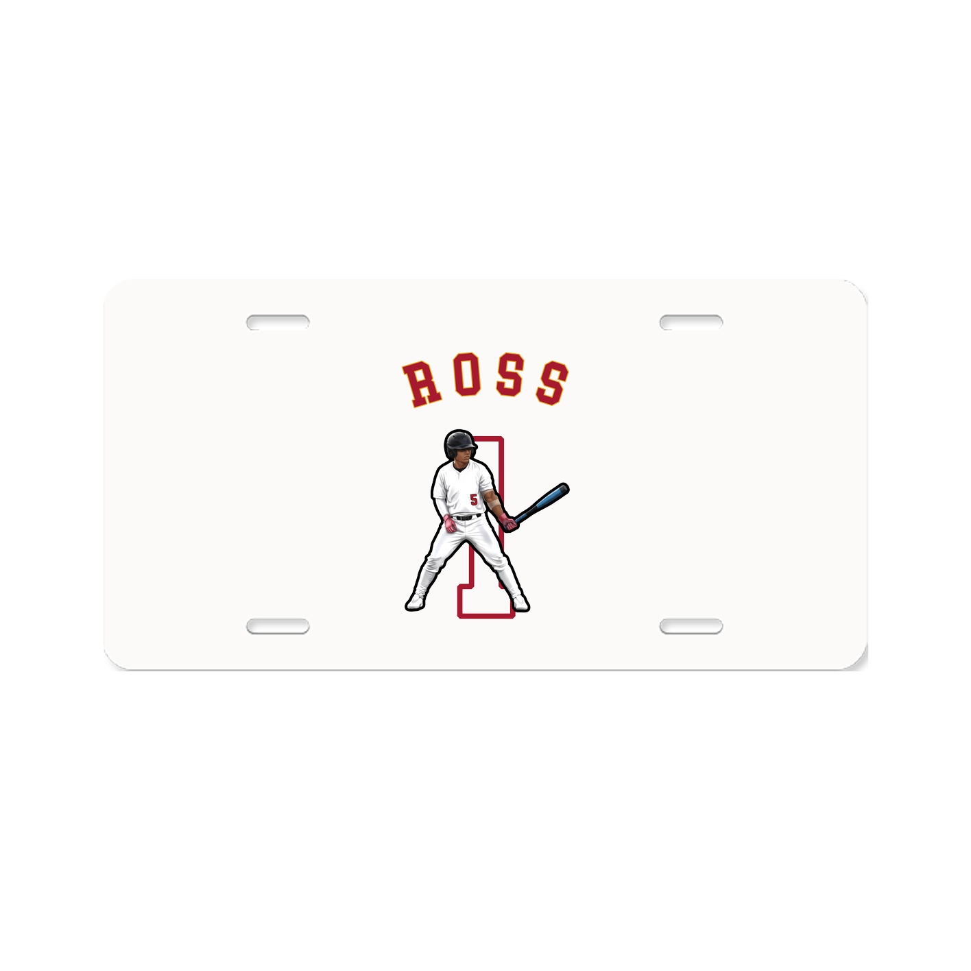 License Plate — Shirsey Arch in Classic