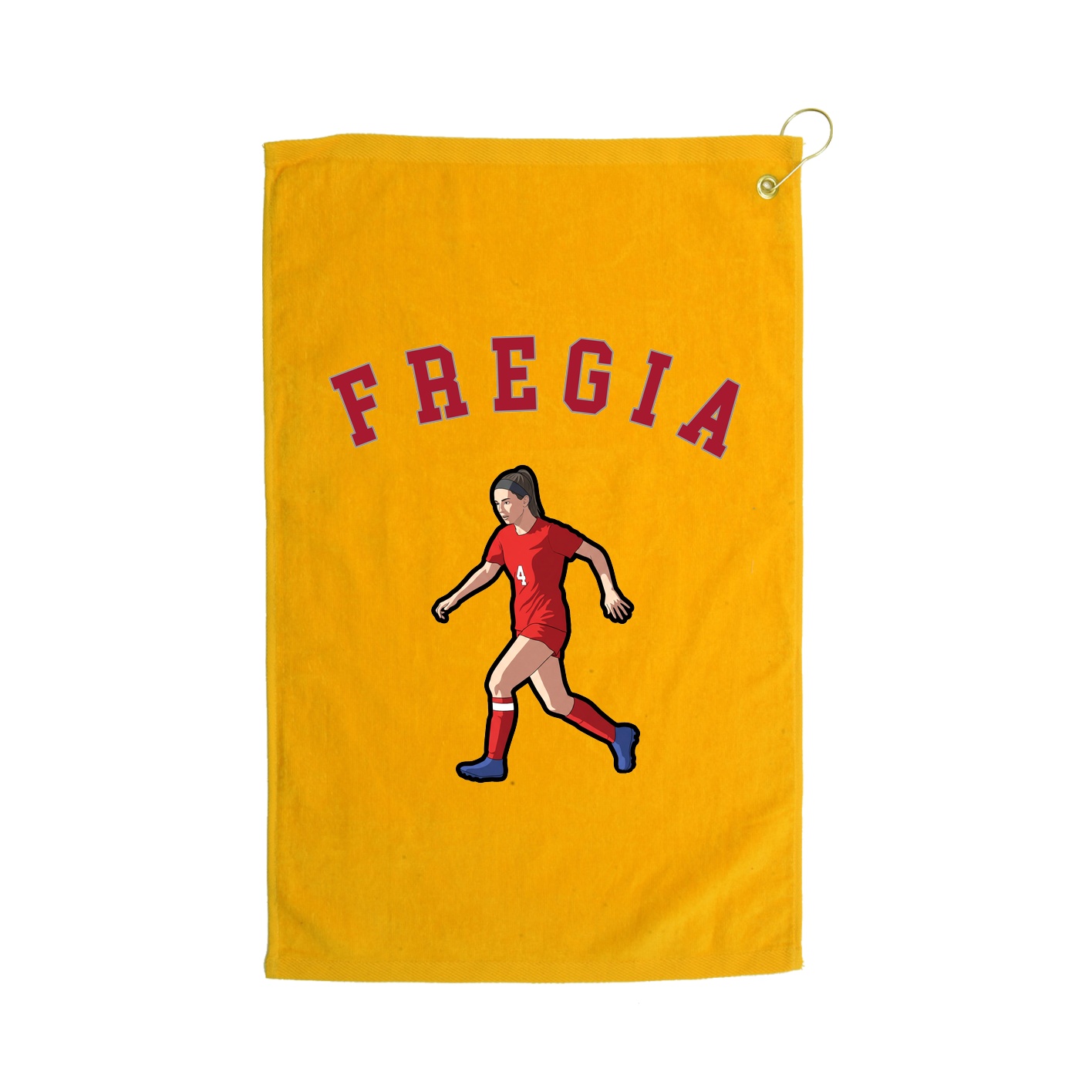 Golf Towel — Shirsey Arch in Gold