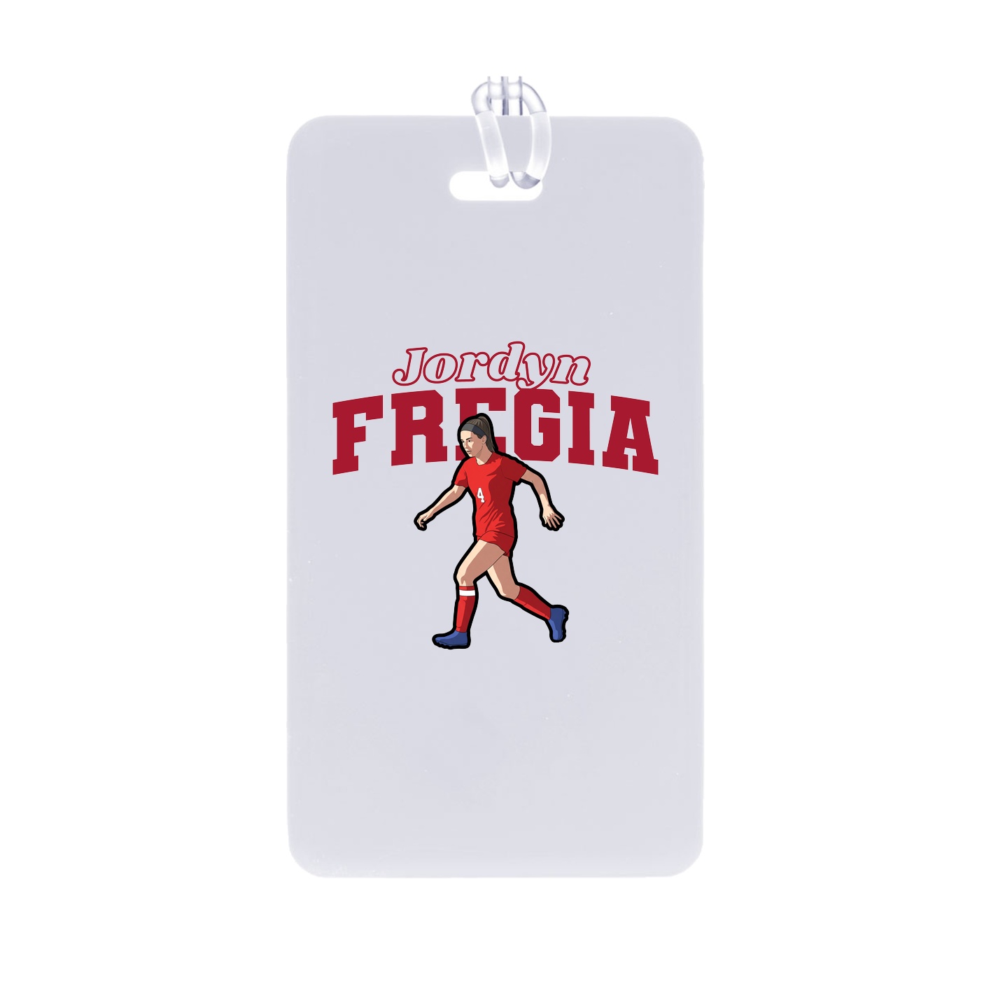Bag Tag — Name Arch in Classic