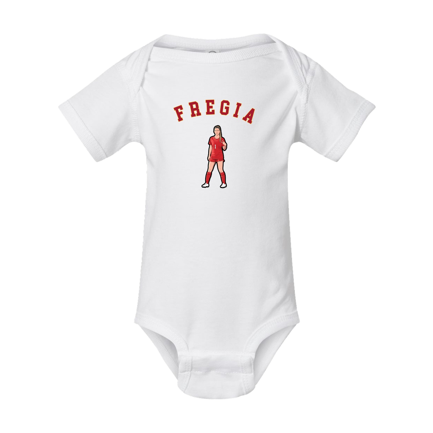 Baby Onesie — Shirsey Arch in White
