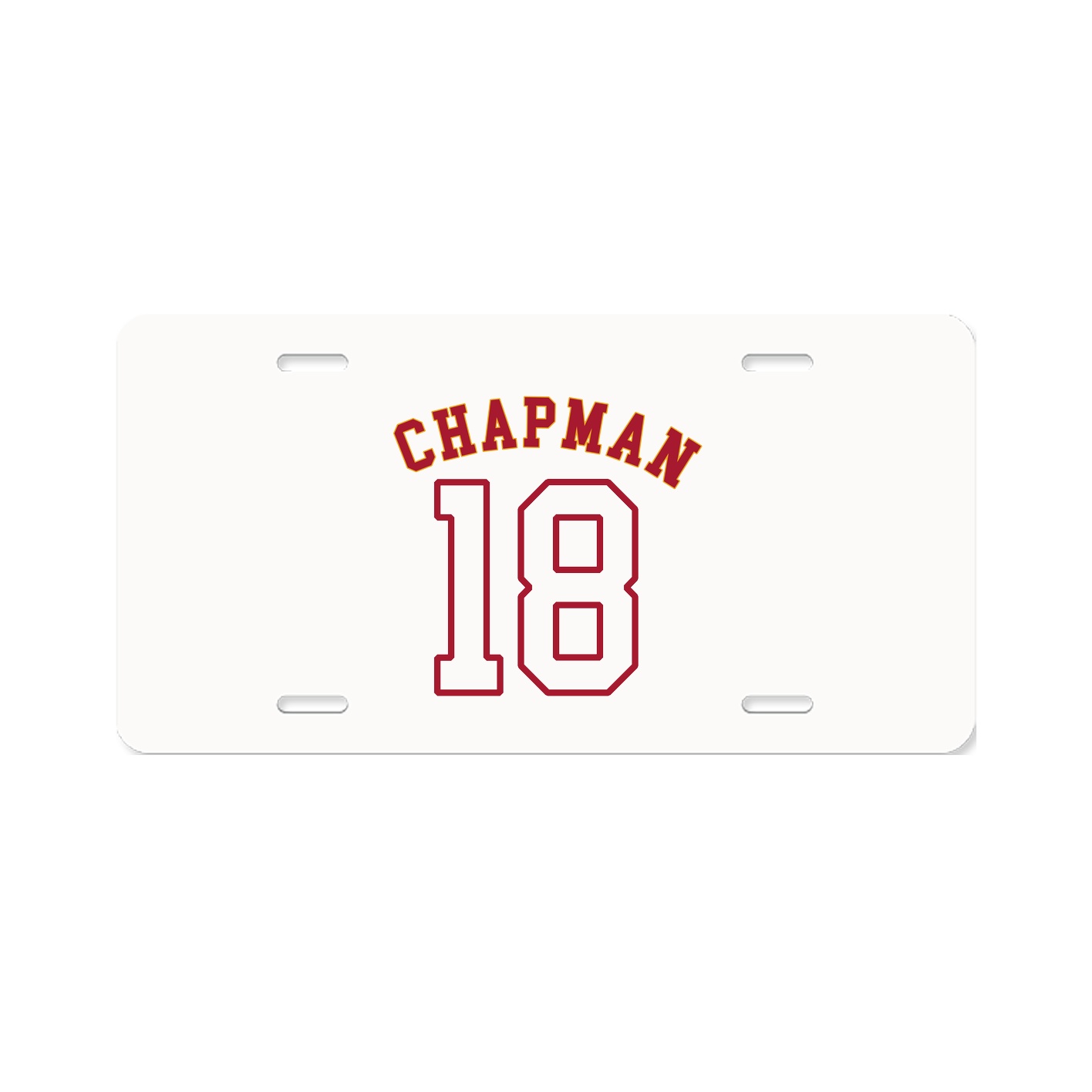 License Plate — Shirsey Arch in Classic