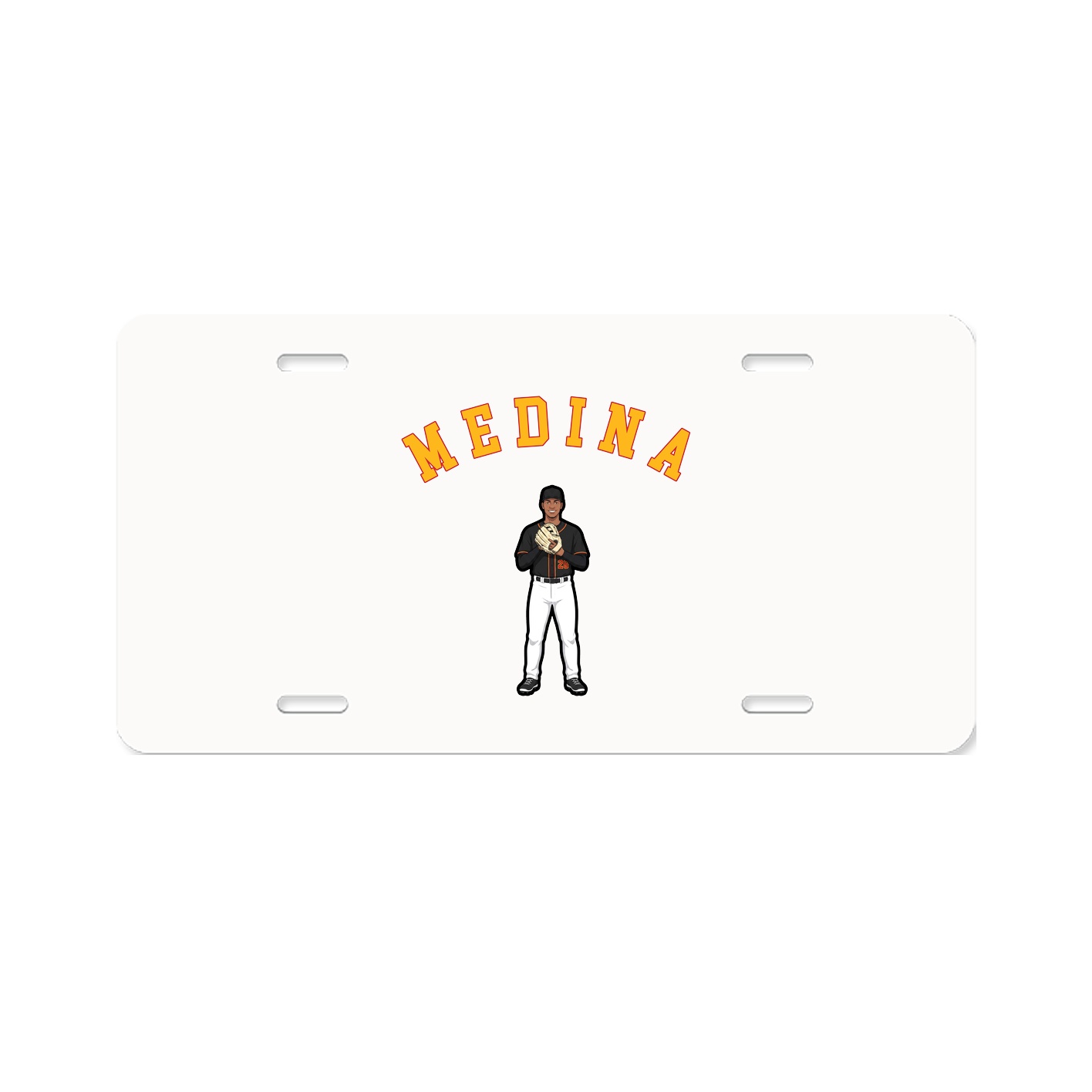 License Plate — Shirsey Arch in Classic