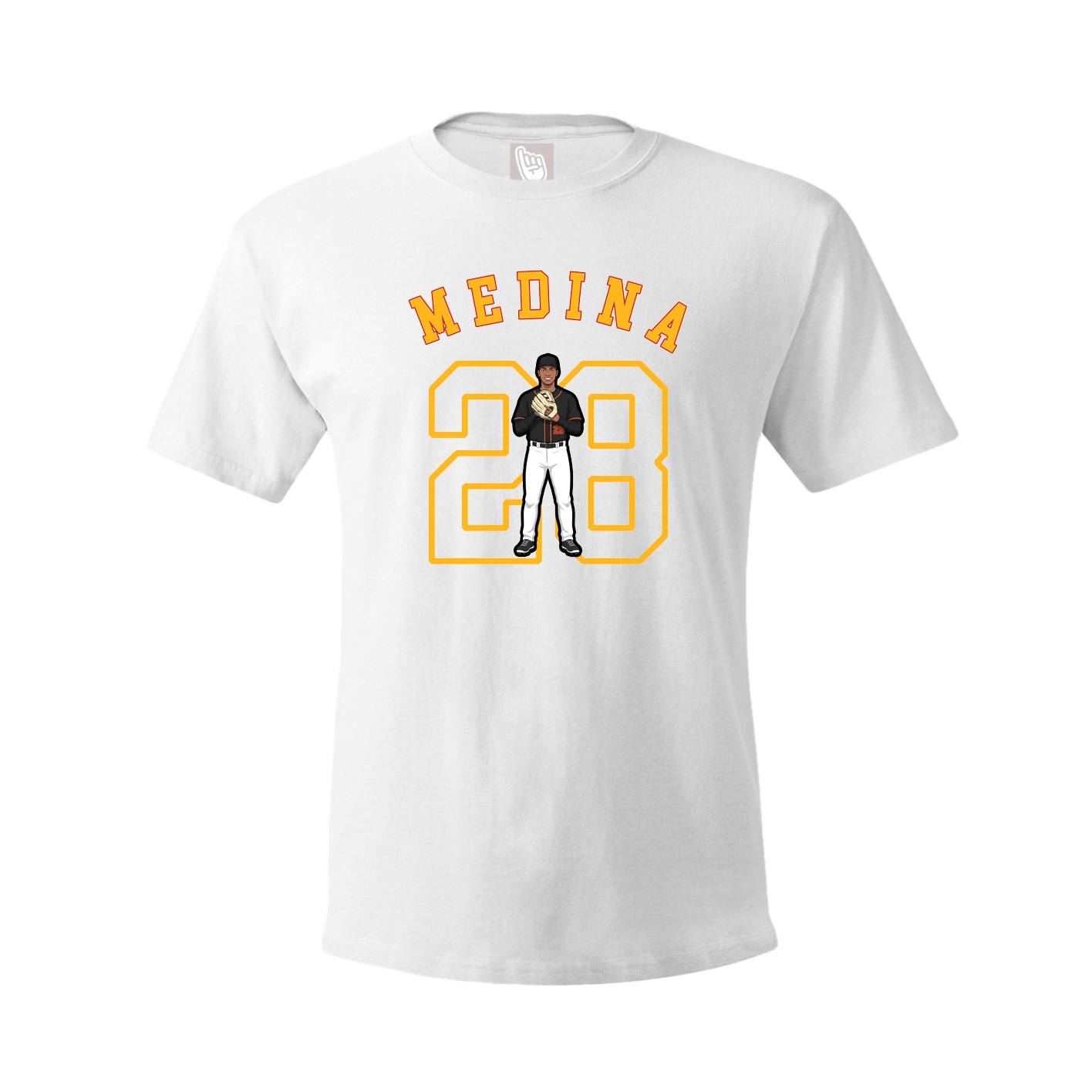 Tee — Shirsey Arch in White