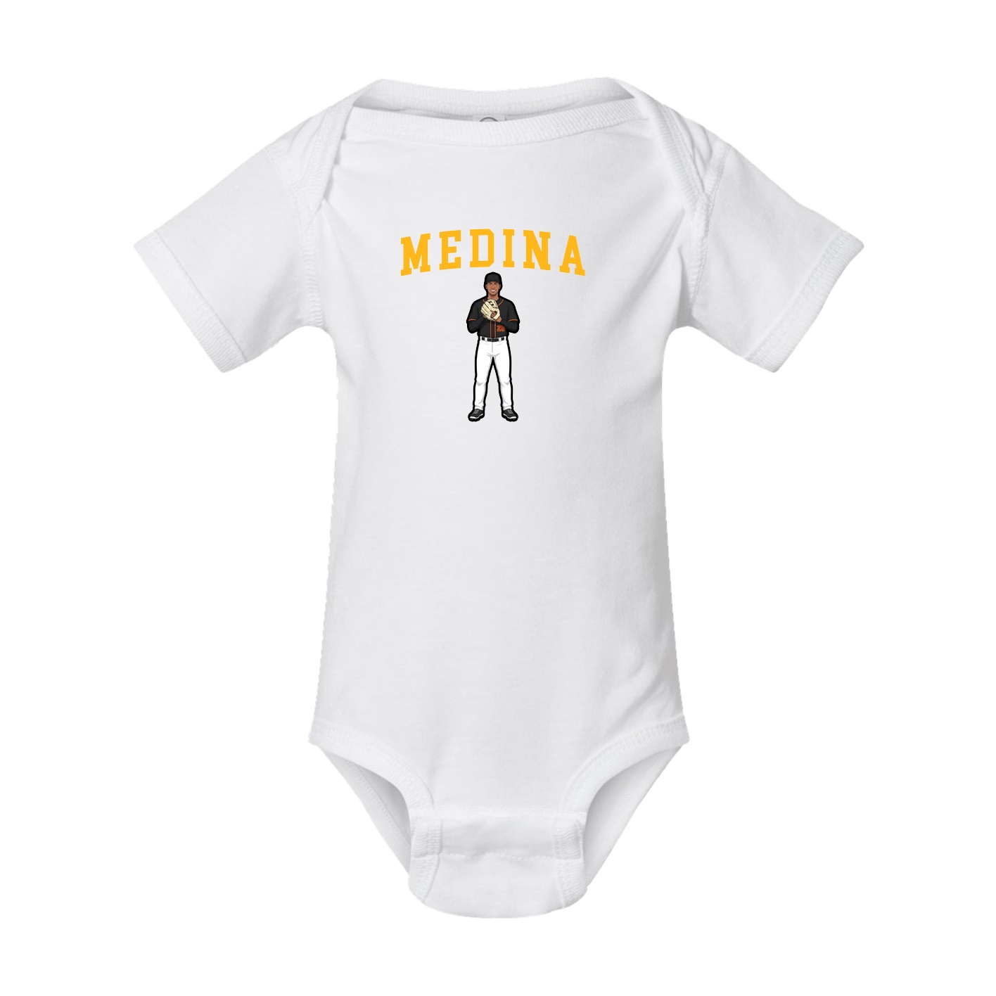Baby Onesie — Shirsey in White