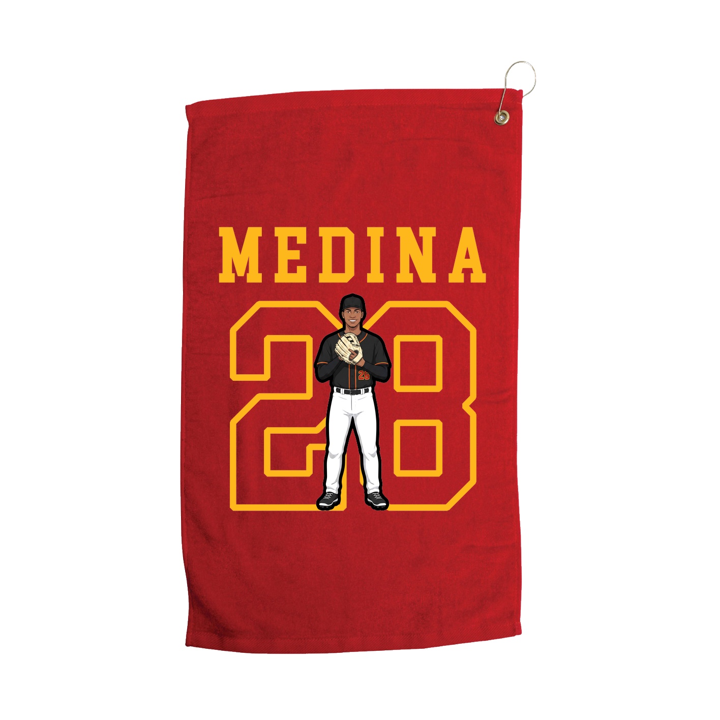 Golf Towel — Shirsey in Red