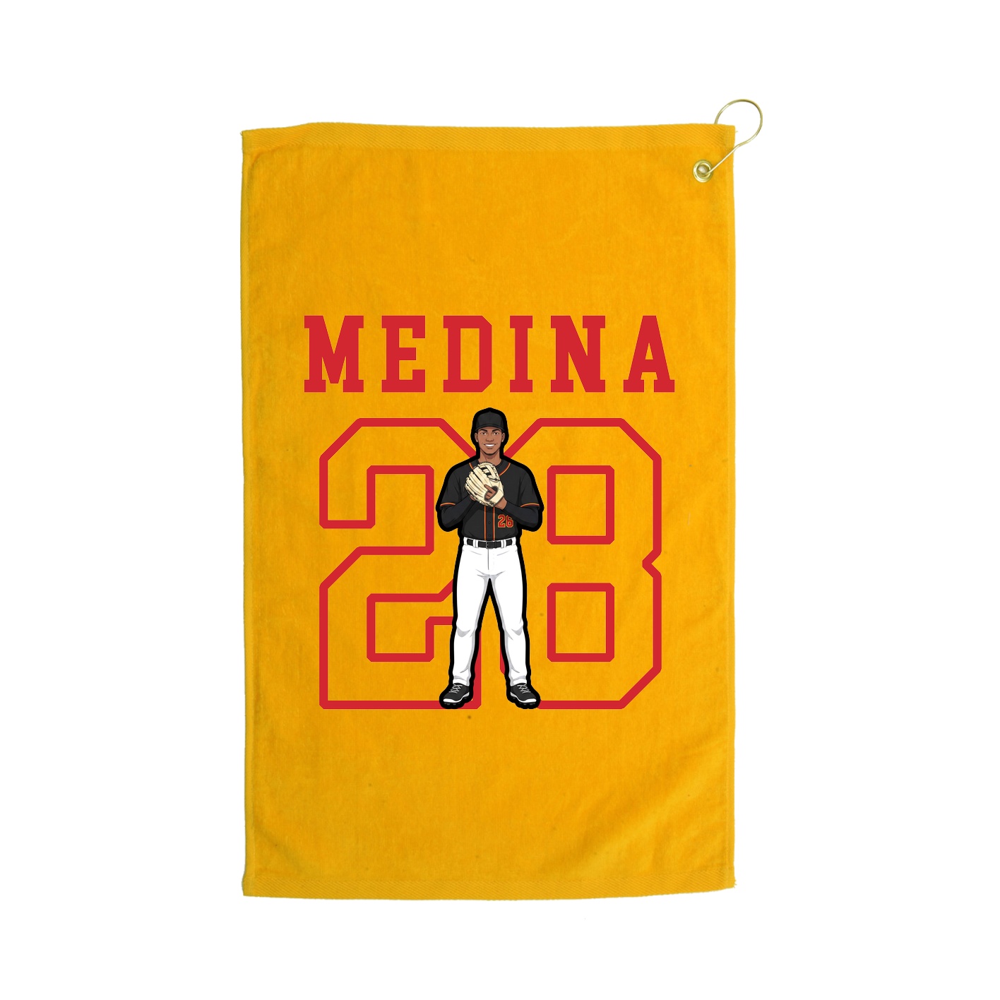 Golf Towel — Shirsey in Gold