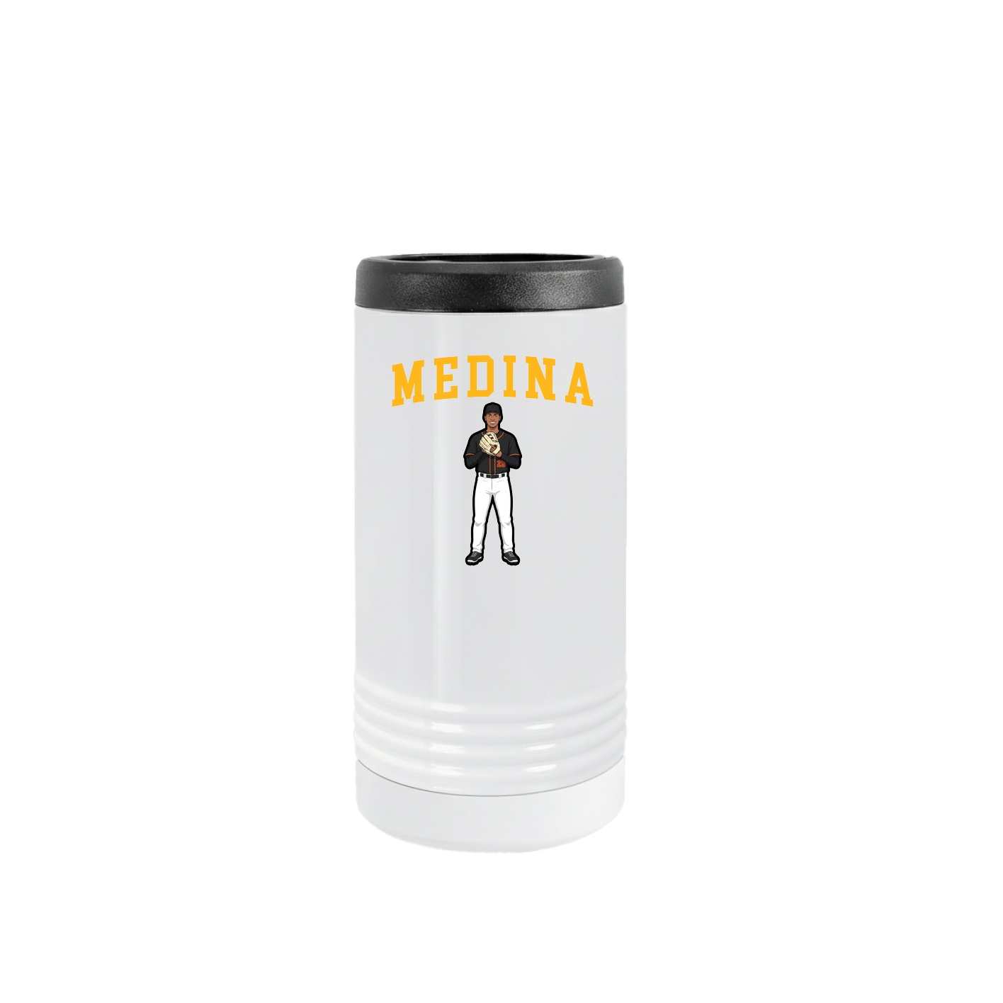 Slim Beverage Holder — Shirsey in White