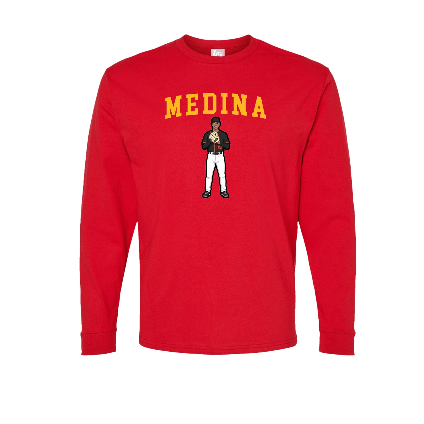 Long Sleeve Tee — Shirsey in Red