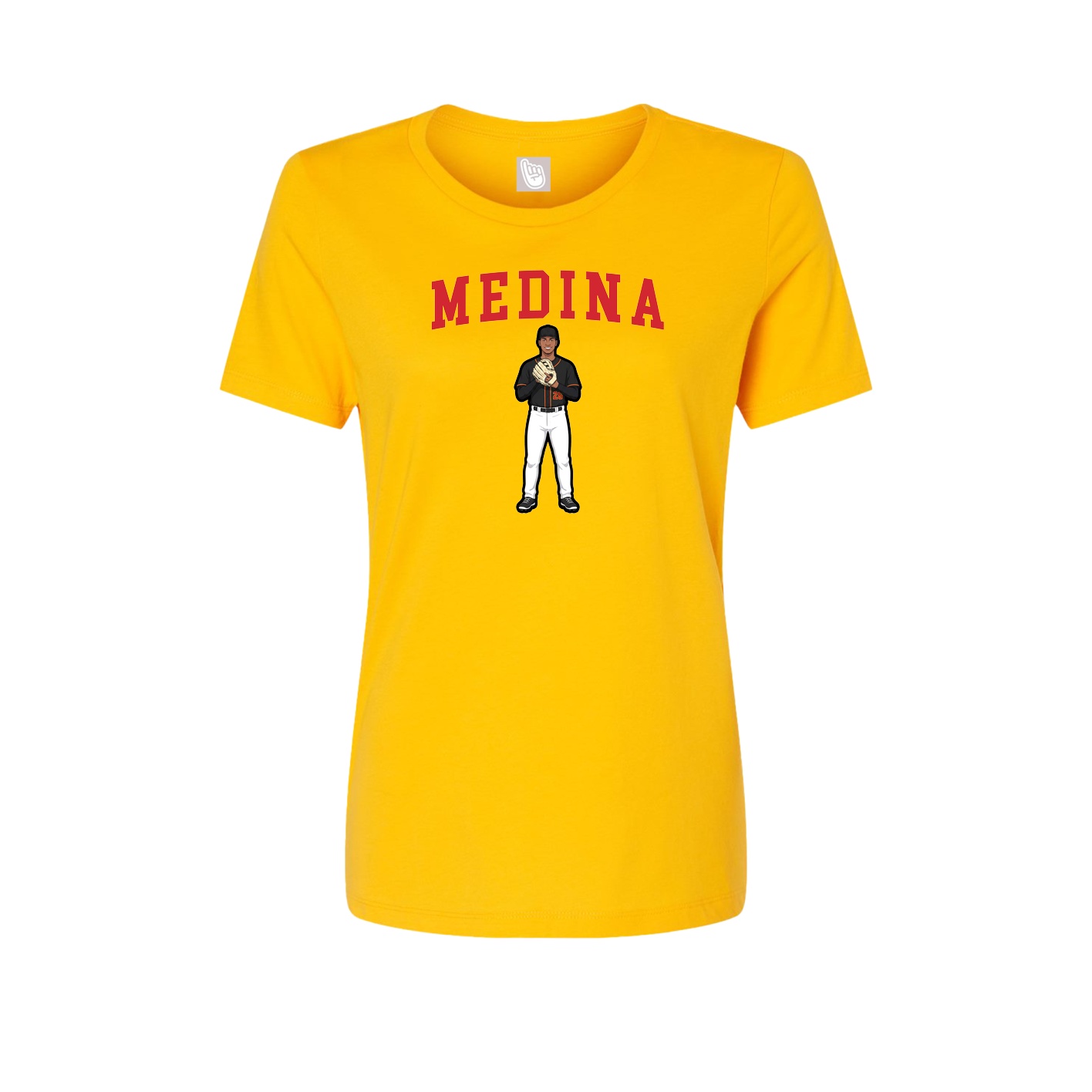 Womens Tee — Shirsey in Gold